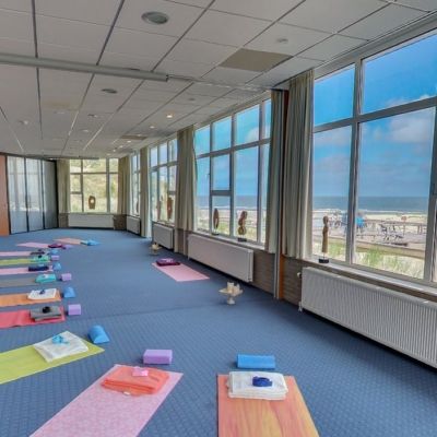 360º foto Noordzee Zaal Yoga Strandhotel Seeduyn